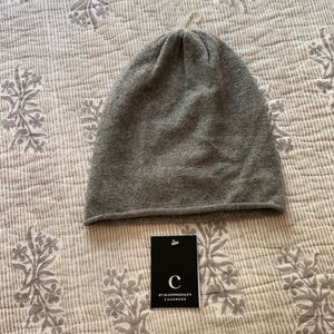 Cashmere beanie (brand new, tags on)